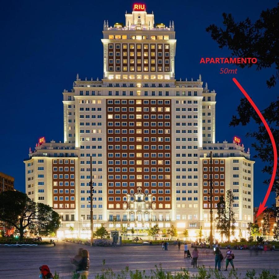 Centrico Plaza Espana - Gran Via II Madrid Ngoại thất bức ảnh